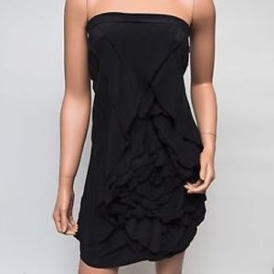 Robert Rodriguez strapless flower dress